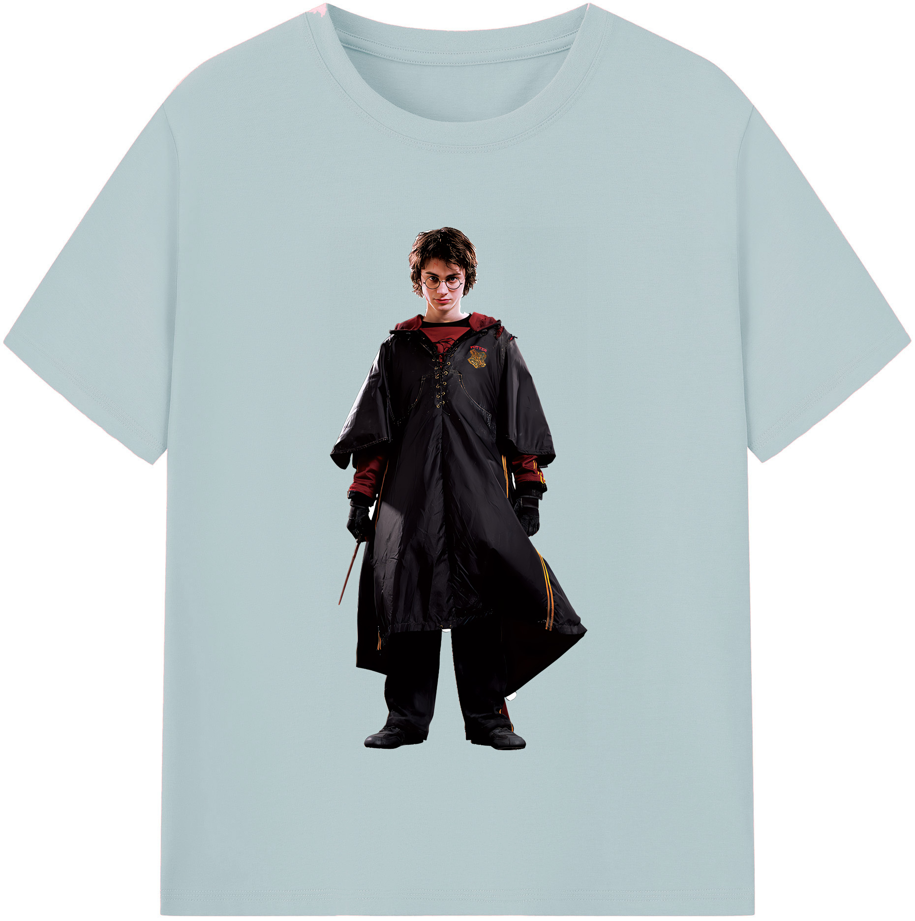 （画像用） Harry Potter ハリー・ポッターシリーズ 綿100％半袖Tシャツ（フロントプリント）